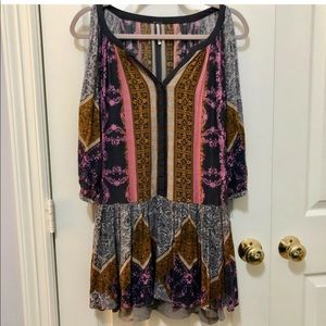 FREE PEOPLE Tunic Dress Long Sleeve, Size S